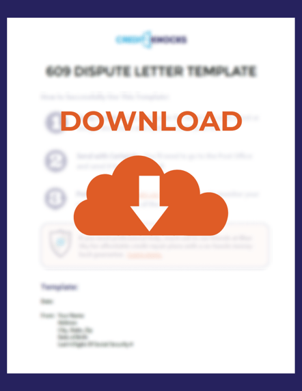 Dispute Letter PDF Download